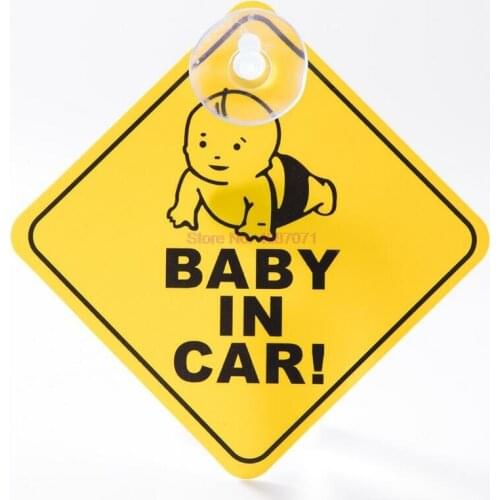 By DHL 90pcs Car Sticker Baby ON BOARD Warning Safety Sign Stickers Decal Bicycle sticker