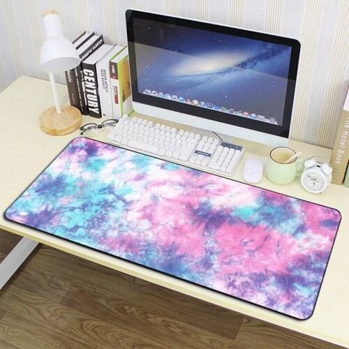 Desk Pad Use for Office Home Study Gaming Big Mouse Pad Rubber Otaku Locking Edge Fashion Laptop Notebook Computer Mouse Pad
