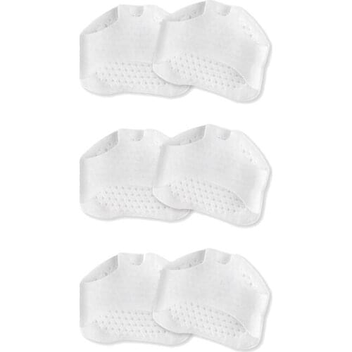 Metatarsal Pads,Gel Ball Of Foot Pads,Mortons Neuroma Callus Bunions Relief 6Pcs Lightweight Soft Breathable for High-Heeled Sho