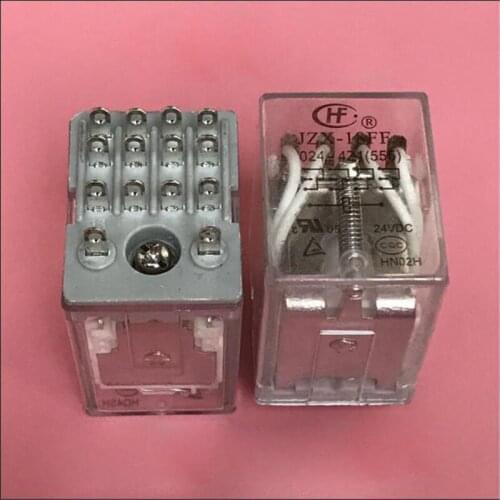 24V relay JZX-18FF-024-4Z1 JZX18FF0244Z1 JZX 18FF 024 4Z1 24VDC DC24V 14PIN