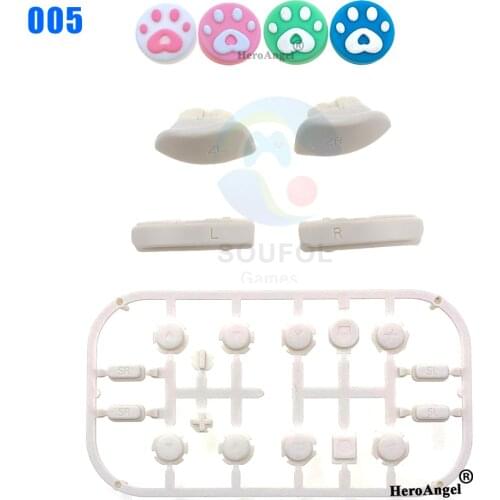 1 Set Full Set ABXY Direction Keys SR SL L R ZR ZL Trigger Key Buttons Set for Nintendo Switch NS NX JoyCon Dropshipping