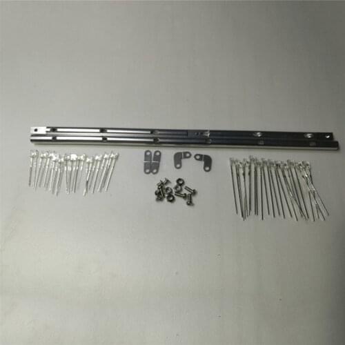 1pair Side Bottom LED Lights Lamp for TAMIYA 1/14 ACTROS 1851 56335 RC Truck Tractor Trailer Parts Accessories