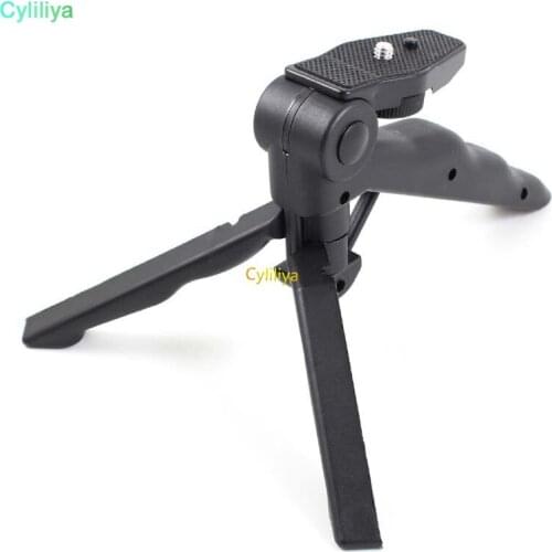 10pcs Handle Stabilizer Tripod Holder For Mobile Gopro Camera Universal Mini Tripod 75" Rotation With Mobile Phone Holder