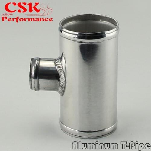 2.5" 63mm OD Aluminium Bov T-Piece Pipe Hose 3 Way Connector Joiner Spout 35mm OD