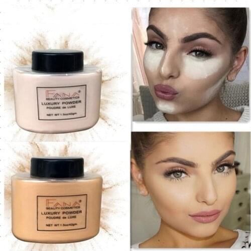 Face Makeup Banana Powder Smooth Loose Oil Control Face Powder Makeup Concealer Mineral Finish Powder Transparent Foundation