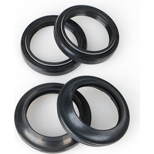 For Yamaha YZF R6 R1 FZ8N Suzuki GSXR1000 KLZ1000 43*55*9.5/10.5 43X55X9.5/10.5 Front Fork Shock Absorber Oil Seals Dust Seal