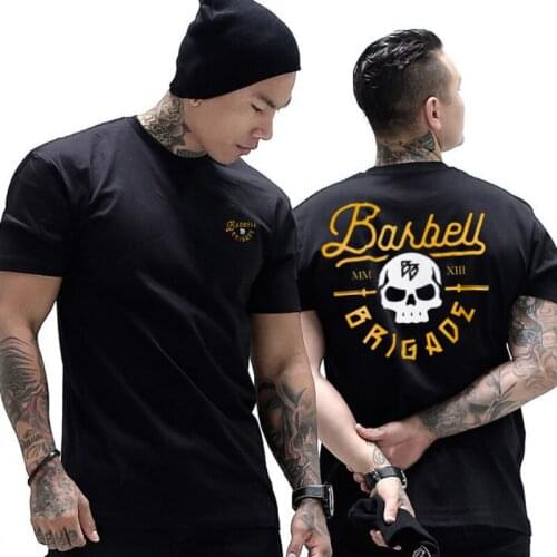 Fashion Short Sleeve Cotton T-shirt Men Motorcycle Breathable Streetwear Skull T Shirt Mens Hip Hop Shirt Cool Harajuku Tshirt