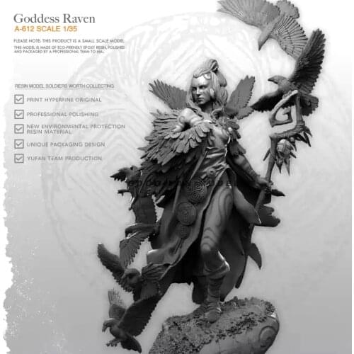 50mm 1/35 Resin model kits figure beauty colorless and self-assembled A-612