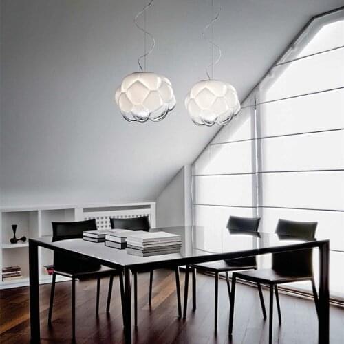 Nordic led stone hanging lights hanglamp luminaire kitchen dining bar dining room light living room pendant light
