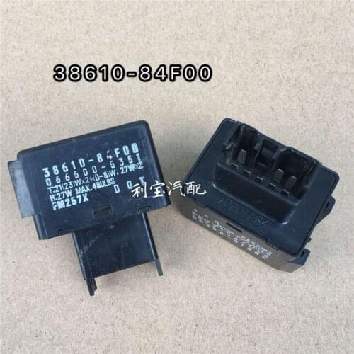 Genuine oem parts 8-Pin Turn Signal Flasher Relay 38610-84F00 Denso 066500-5350 for Suzuki