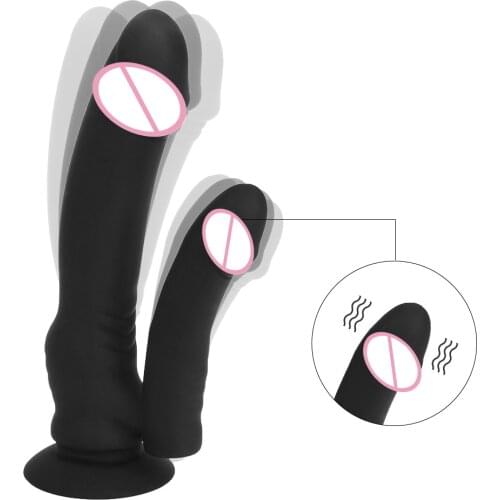 G spot Clitoris Stimulate Anal Plug Clitoris Stimulator Silicone Waterproof Female Double Dildo Vibrators