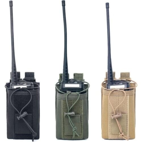 Tactical Pouch Sports Pendant Military Molle Nylon Radio Walkie Talkie Holder Bag Magazine Mag Pouch Outdoor Pocket