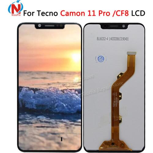 For Tecno Camon 11 Pro CF8 Display LCD With Touch screen Digitizier Assembly New Replacement parts For Tecno Camon 11 Pro lcd