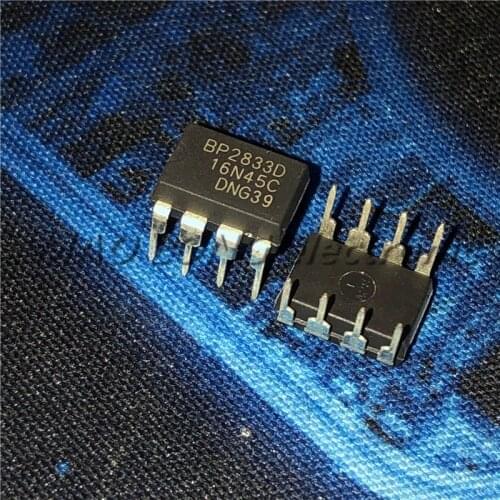 10PCS/LOT BP2833D DIP8 DIP BP2833 DIP-8 In Stock new original LED driver chip