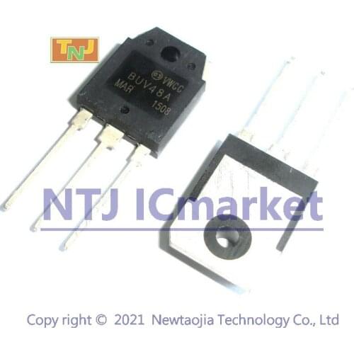 10 PCS BUV48A TO-247 BUV48 POWER TRANSISTORS(15A,400-450V,150W)