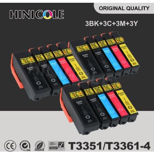 33XL Compatible ink cartridge for Epson XP-530 XP-630 XP-830 XP-635 XP-540 XP-640 XP-645 T3351 T3361 Full Ink for Europe printer