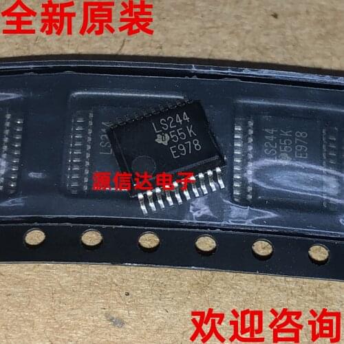 New and original SN74LS244APW LS244A TSSOP20 ultra-thin compact pin chip imported from stock