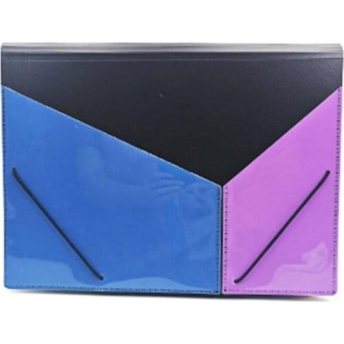 A4 Expanding Multi-layer File Folder Document Organizer 13 Pockets Accordion Bag for Documents