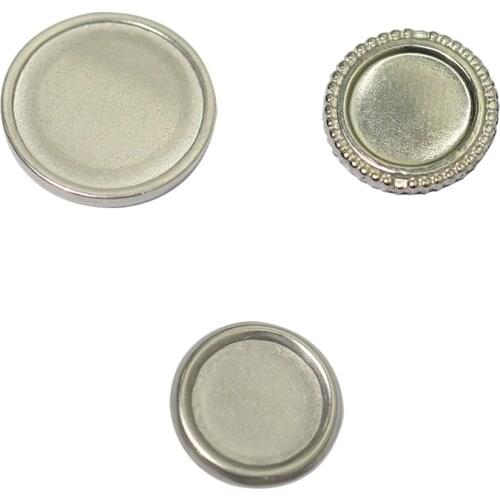 Beadsnice Stainless Steel Bezel Setting Blank Bezel Tray Jewelry Making Accessories Wholesale 38696
