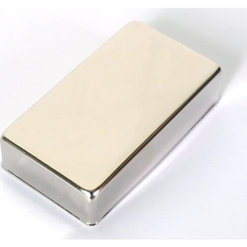 Free Shipping Donlis LP Guitar Parts Nickel silver humbucker guitar pickup covers closed style