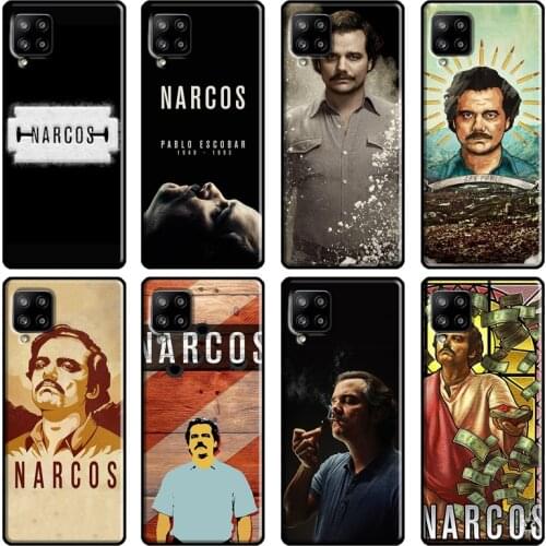 Narcos TV Series Pablo Escobar Phone Case For Samsung Galaxy A51 A70 A71 A72 A52 A41 A31 A02S A12 A21S A20e A10 A40 A50