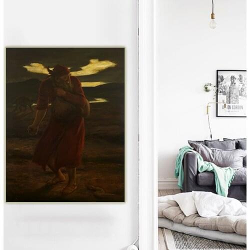 John Everett Millais《The Parable Of The Tares, 1865》Canvas Oil Painting Art Poster Picture Wall Hanging Decor Home Decoration