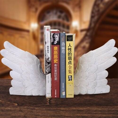European resin flying wings Bookends Bookends Home Furnishing decoration arts and crafts gift book by book