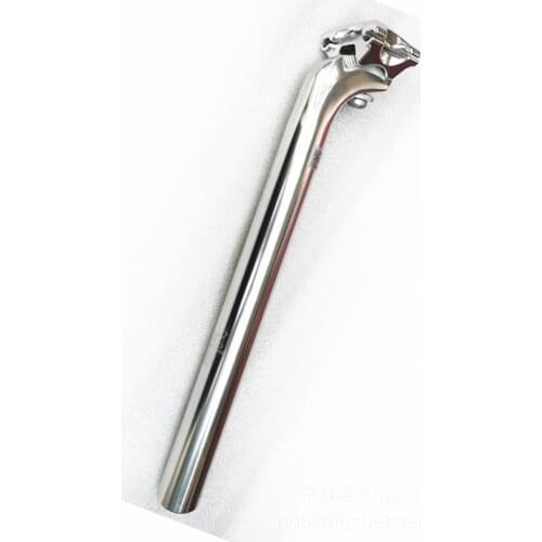 G163 Cycling part seatpost Bicycle Aluminum alloy mountain bike 27.2 *310mm retro seatpost Silver