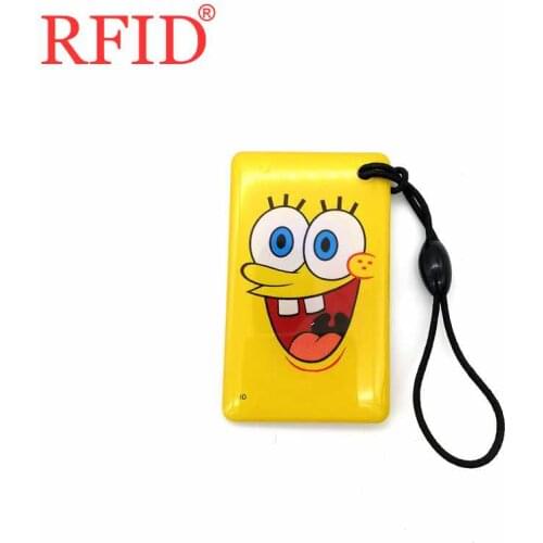 ID 125KHZ EM4305 Rewritable Writable Keyfob RFID Waterproof Token Tag Badge Keychain Access Control Card Fast Shipping 1pcs