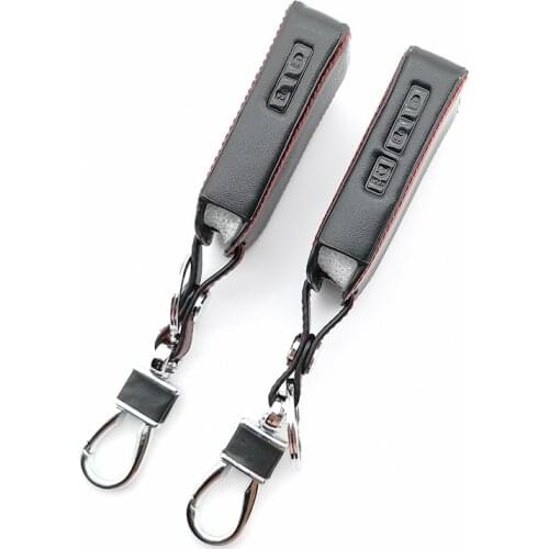 Leather Car Key Cover Case For Mazda 3 2019 New Arrival Sedan Hatchback 2/3 Buttons Smart Car Key Case Cap Holder