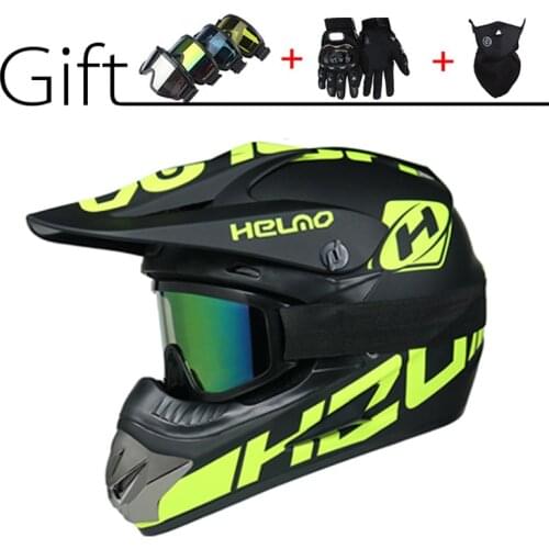 Off-road Motorcycle Helmet Casco Moto Full Face Motocross Helm Professional motorbike ATV Mt Downhill Racing Dirt Bike For Men