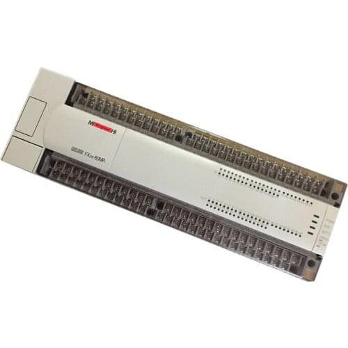 New Original FX2N-80MR-001 DI 40 DO 24 Relay With Programming Cable PLC Main Unit AC 220V