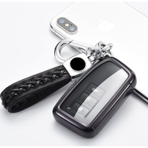Car Key Cover for car Case For Lexus ES GX LX RC NX GS RX IS 200 250 350 LS 450H 300H Car Styling Keychain Protect Ring Keyring