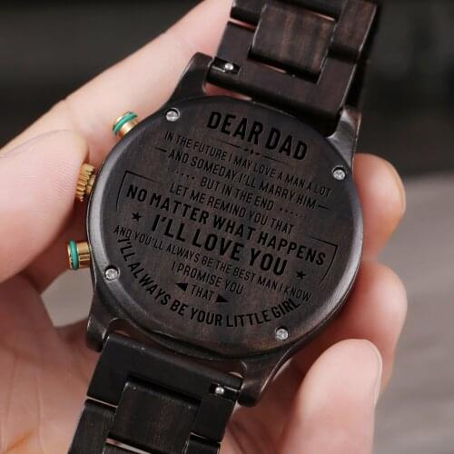 Luxury sports carved waterproof sports watch to give dad the best gift, always the baby