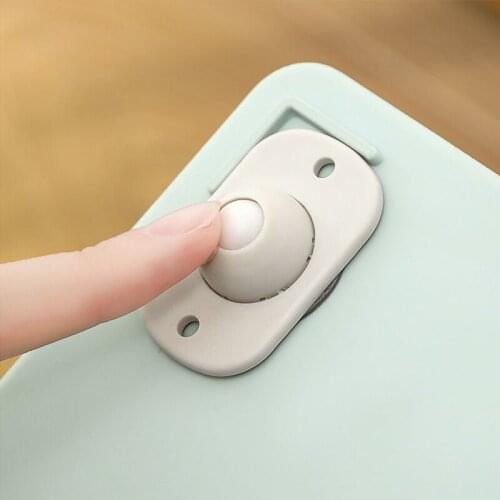 4pcs Storage Box Pulley Self-adhesive Universal Furniture Caster Wheel Directional Roller For Cabinet Drawer Storage Box Trash