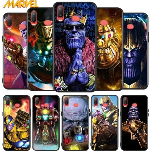 Thanos marvel hero for Samsung Galaxy A9 A8 Star A750 A7 A6 A5 A3 Plus 2018 2017 2016 Silicone Black Phone Case Soft Cover