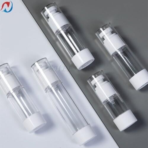 1set 15ml 30ml 50ml 80ml 100ml Airless Vacuum Spray/Lotion Bottles Travel Size Fine Mist Spray Bottles and Lotion Pump Bottles