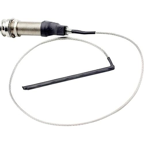 High Quality EQ Jack Plug Piezo Pickup for Acoustic Guitar Kalimba Accessory