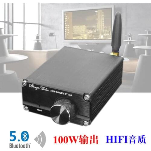 WEILIANG AUDIO TPA3116 2.0 class D mini digital power amplifier Bluetooth 5.0 maximum output power 50W*2
