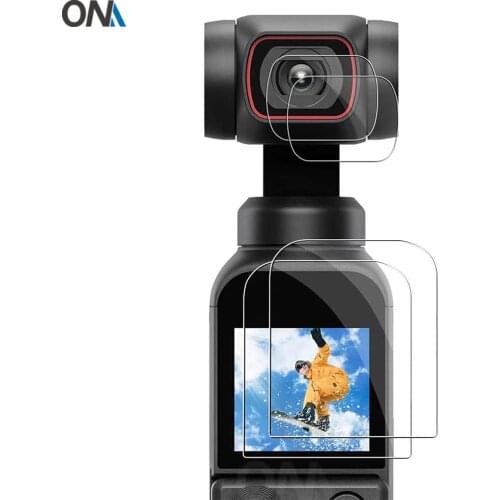 DJI Pocket 2 Screen Protector Accessories Lens Protective Film Gimbal Cover Accessories for DJI Osmo Pocket 2 Action Camera