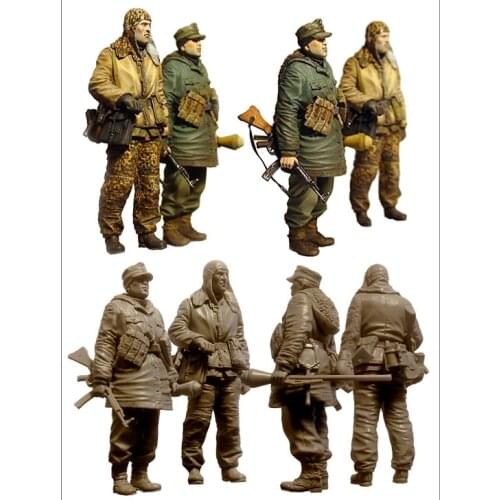 1/35 Resin Figure Model Kit Unassambled Unpainted E8