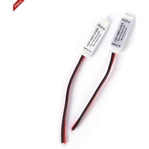 2pcs/lot 8-16V Mini RGB Led Amplifier For 5050 3528 RGB LED Strip Light Signal Amplifier 3*4A 144W Led Strip Accessory