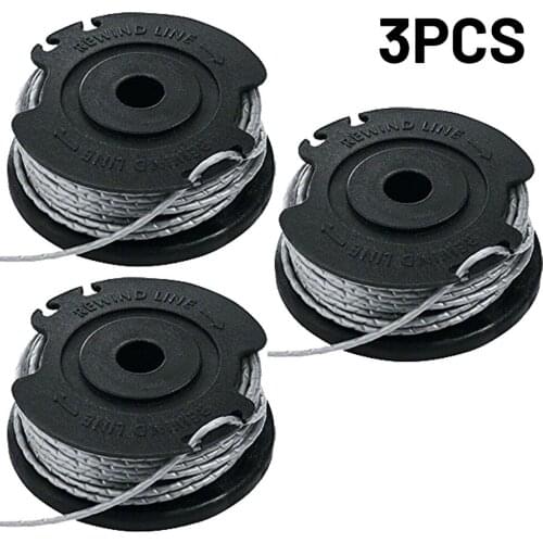 3*Strimmer Trimmer Line FOR BOSCH ART 23 26 SL Strimmer Trimmer Line Spool Feed 4mX1.65mm High Quality
