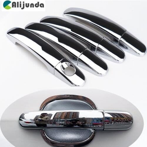 ABS Chrome trim Door Handle Bowl Covers for Ford focus 2012,For Kuga 2013 auto accessories,chromium styling