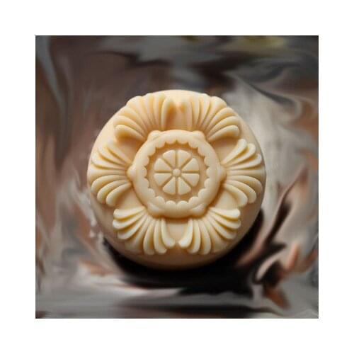 3D Retro Big Flower Soap Mold Craft Art Silicone Soap Mold Handmade Candle Molds Cake Baking Tools H537