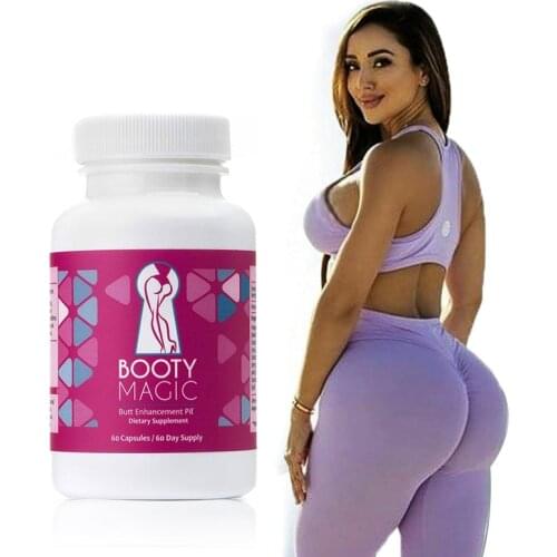 Booty Weight gain Butt Enhancement Fullness curve 60 caps/bottle