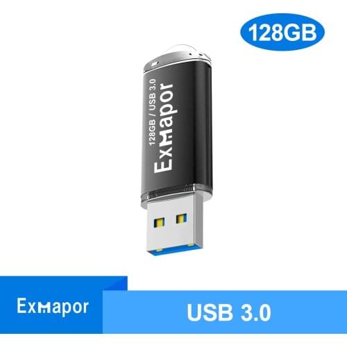 128GB USB 3.0 Flash Drive, USB Stick Up to 100MB/s Read Speed,Thumb Drive,for PS4/PC/Laptop/Computer/External Storage Data/Photo
