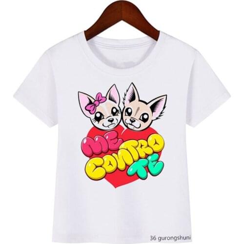 Me Contro Te boys kids clothes funny boys t-shirts summer fashion trend girls t shirts cute anime toddler tshirt tops wholesale
