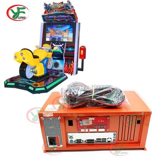 TT Motorcycle Racing game motherboard with wires Car Racing Simulator Outrun Game board for Childrens game machine