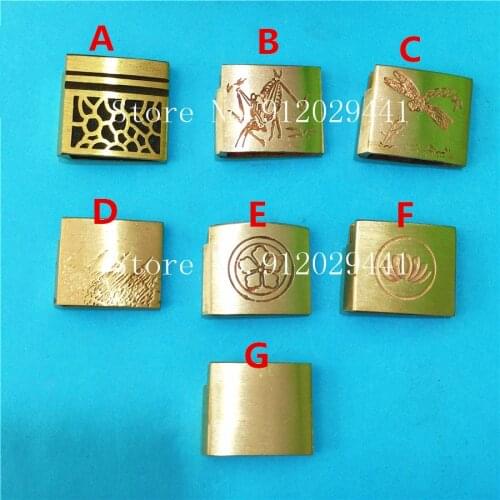 Exquisite Brass Habaki Collar Clip For Japanese Samurai Sword Katana Wakizashi